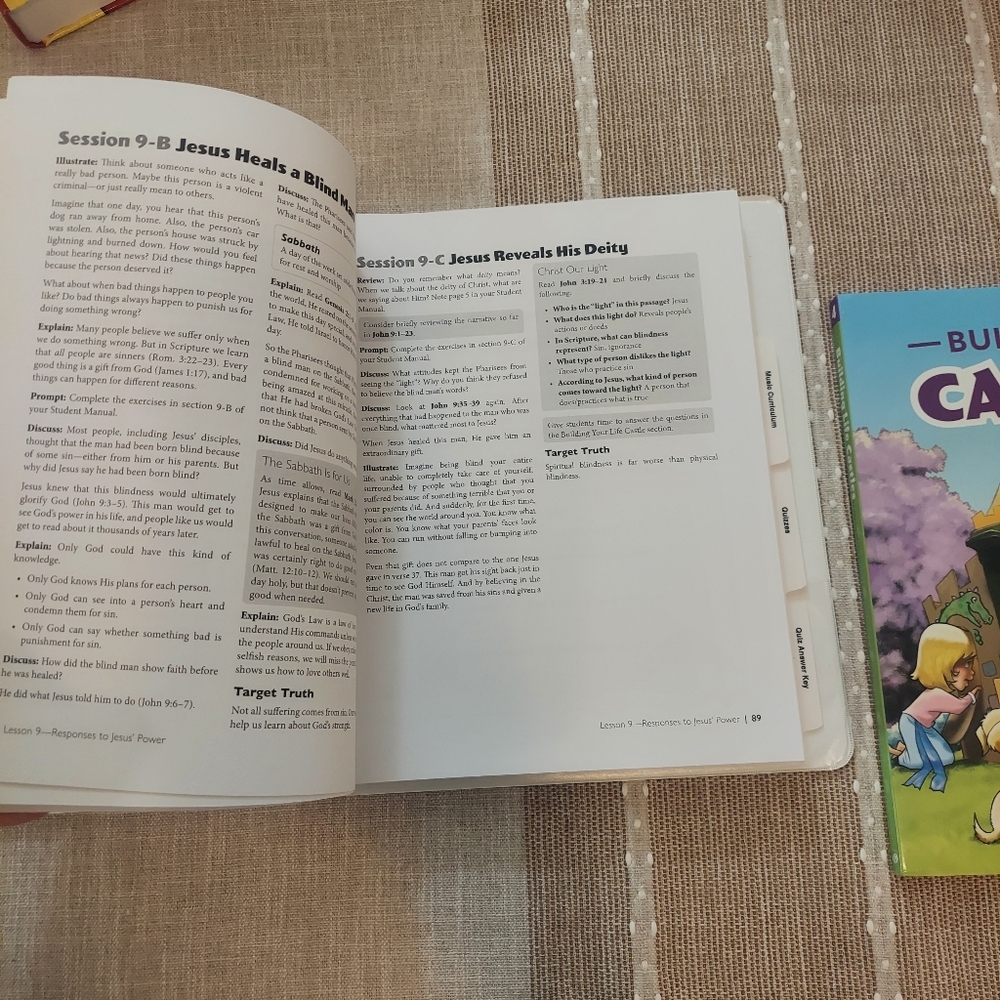 Positive Action Castles Grade Bible 4 Building Life Castles - Picture 3 of 3